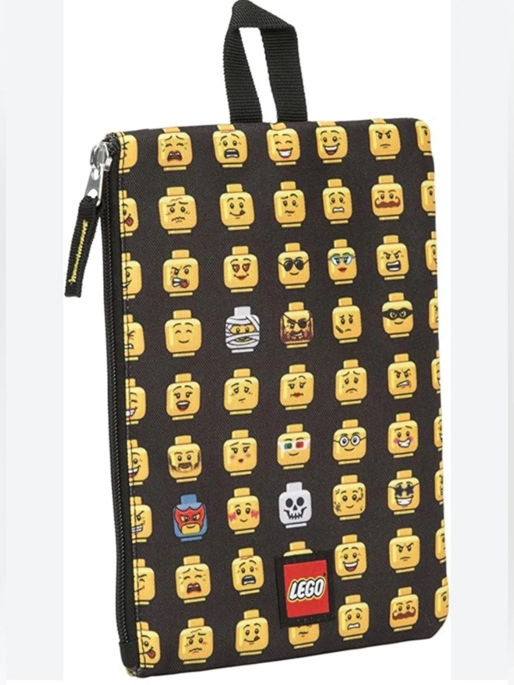 LEGO Heritage Classic Kids lego head School Backpack AND POUCH EUC